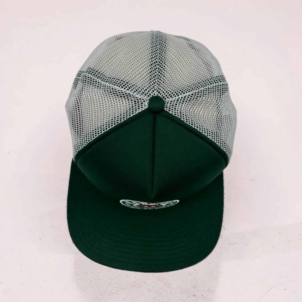 Nike x Stranger Things Hawkins High School Trucker Hat Snapback Green CQ8461-323 - Picture 8 of 13